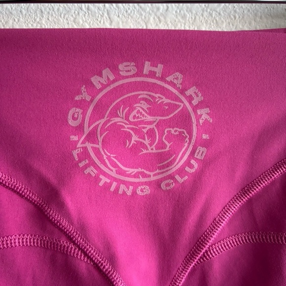 Gymshark Legacy Ruched Tight Pink Adjustable Side Workout Shorts SOLD OUT ONLINE - Picture 10 of 12